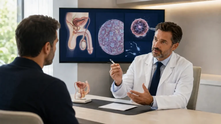Consultation d’urologie sur la Micro-TESE et l’infertilité masculine à Marrakech